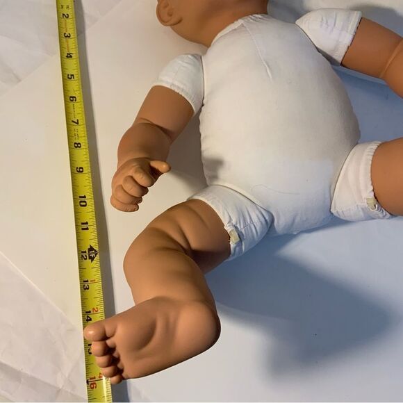 TERRI DEHETRE DOLLS 19" JOSHUA JERICKA VINYL BABY DOLL 1987 - Picture 6 of 10